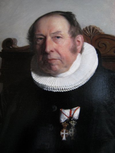 Peter C. Rothe, Provost of Copenhagen by Carl Heinrich Bloch